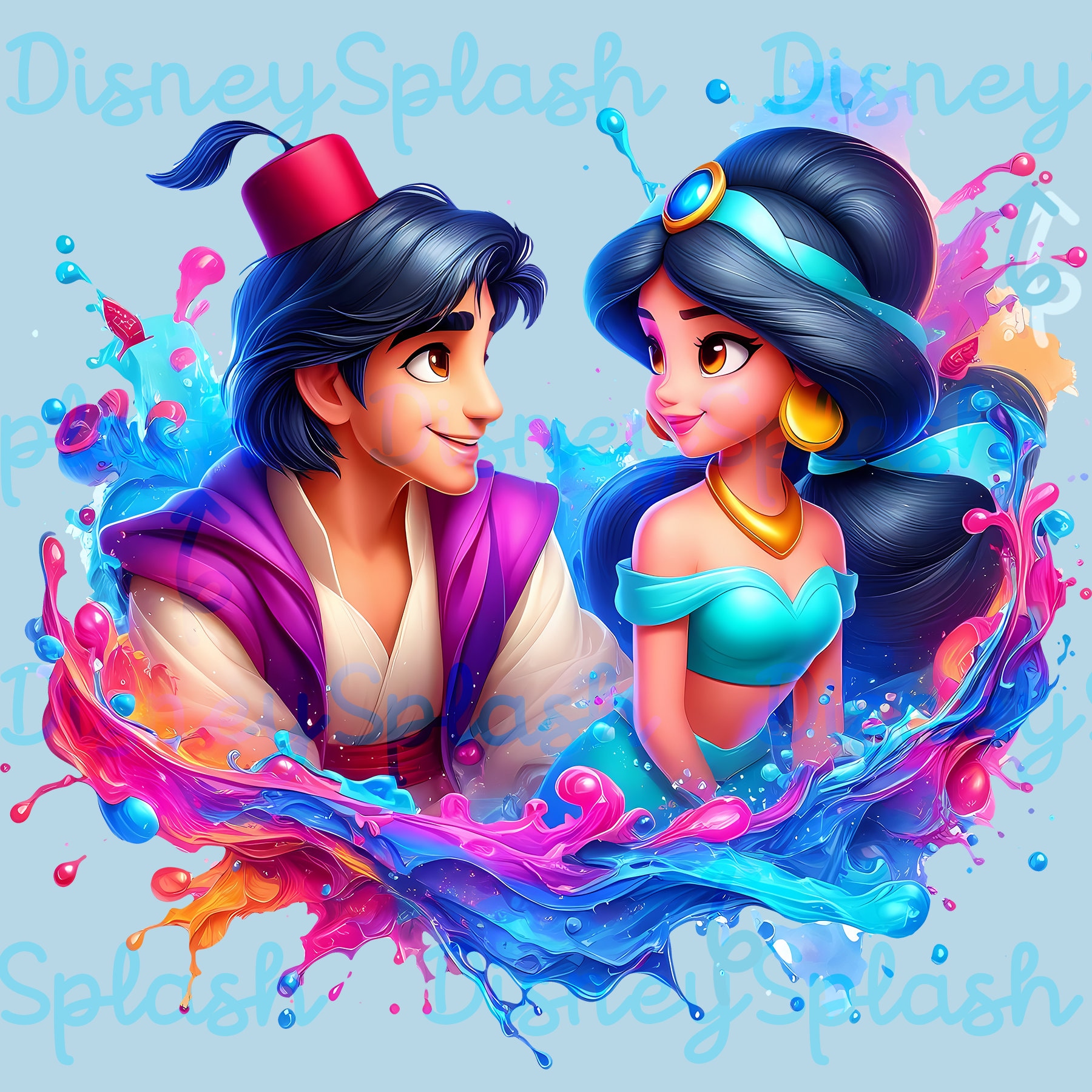 D23 art of jasmine ピンバッジ　LE1000　アラジン il_fullxfull.5954939807_ezdt.jpg