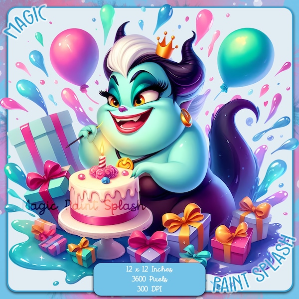 Ursula Birthday - Etsy