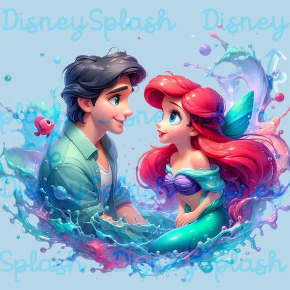 Ariel And Eric Clip Art Disney Clip Art Galore