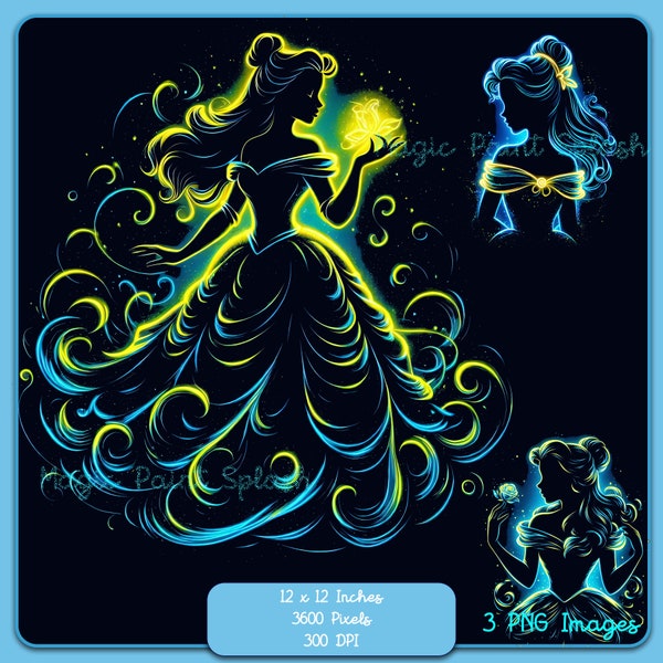 Belle Silhouette - Etsy