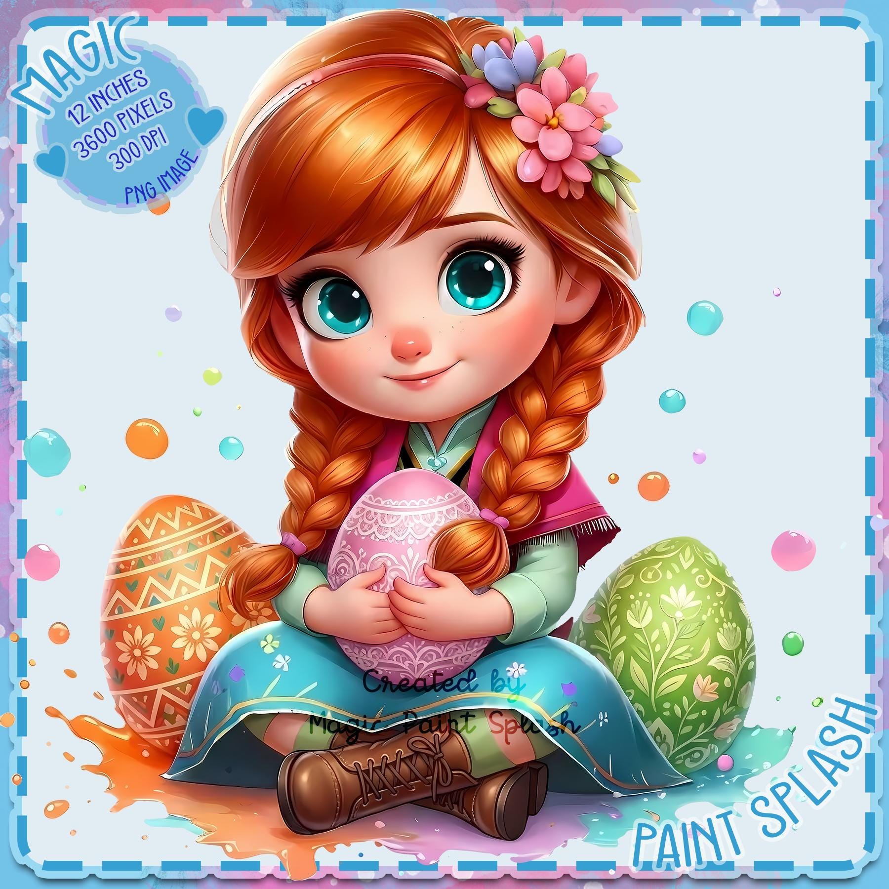 Anna De Frozen Chibi