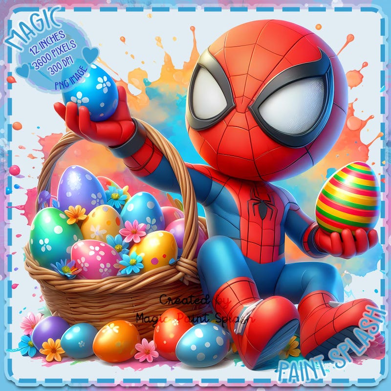 Easter Spiderman - Etsy UK