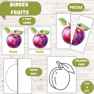 Interactive Learning Kit: Fruit Flashcards for Little Learners