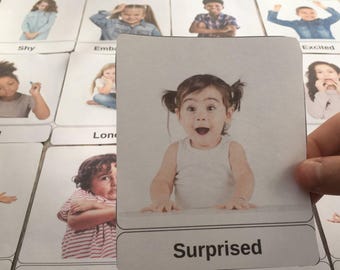 Emotion Flashcards for Kids: Social Emotional Learning (Printable)
