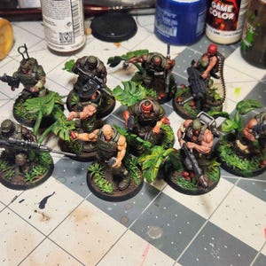 Jungle Bases  - 40mm 32mm and 28mm