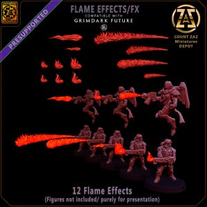 FLAME EFFECTS/FX - 12 flame effects to add a spark to your Army