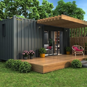 QUEEN C01, 20ft container house for sale , shipping container house for sale,prefab house,affordable container house,small space house,house image 6