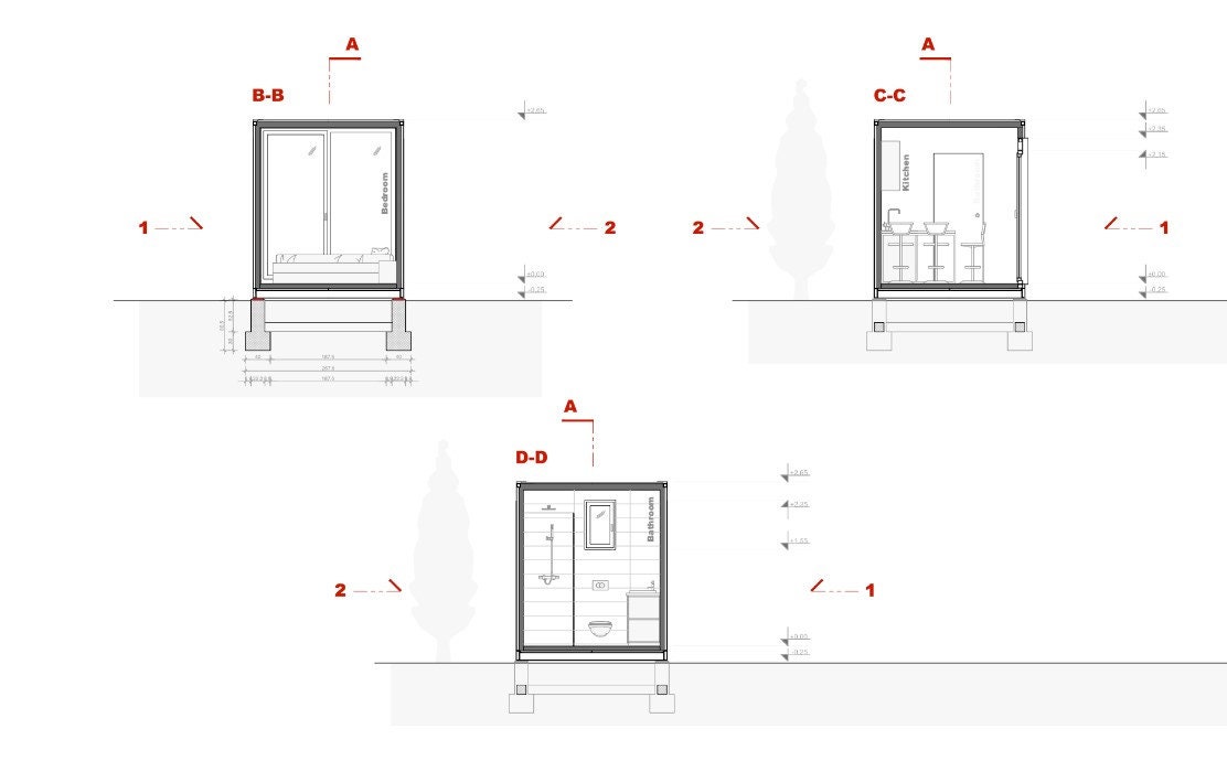 QUEEN C02, 40ft Container House for Sale, Shipping Container Home