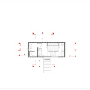 QUEEN C01, 20ft container house for sale , shipping container house for sale,prefab house,affordable container house,small space house,house image 7