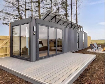 QUEEN C04, 40ft container house, shipping container house, prefab house, tiny house, prefabricated house, buy container house,house for sale