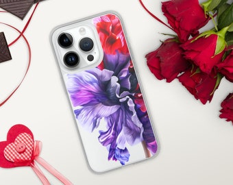 Florales Muster I - Eine iPhone Handyhülle als perfektes Geschenk für Frauen und zum Muttertag