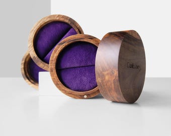 Boîte à bagues personnalisée pour proposition de mariage, Boîte à alliances pour cérémonie de mariage, Porte alliances personnalisé, Boîte à bagues de fiançailles, Boîte souvenir de mariage