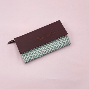 Geldbörse / Portemonnaie / Handmade / nachhaltiges Kunstleder / Geschenk für Damen / Individuelles Geschenk Freundin / Must Have / Trend