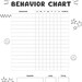 Printable Behavior Reward Chart for Kids, Children Behavior Chart, Good Behavior Tracking ...