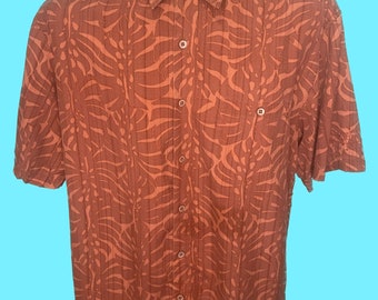 Chemise Tori Richard Aloha / édition spéciale Grand Hyatt Kauai / 100 % soie / taille homme XL motif poche assortie / chemise hawaïenne à fleurs