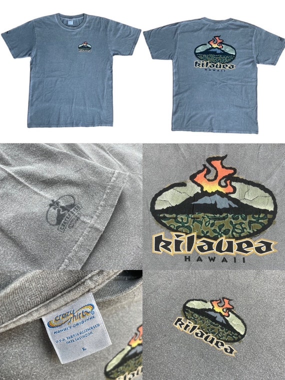 Crazy Shirts Hawaii Shirt, Kilauea Volcano T Shir… - image 1