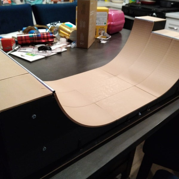 Fingerboard Mini Halfpipe - 3D Print Build Instructions