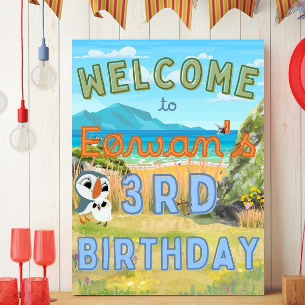 Puffin Rock Birthday - Etsy