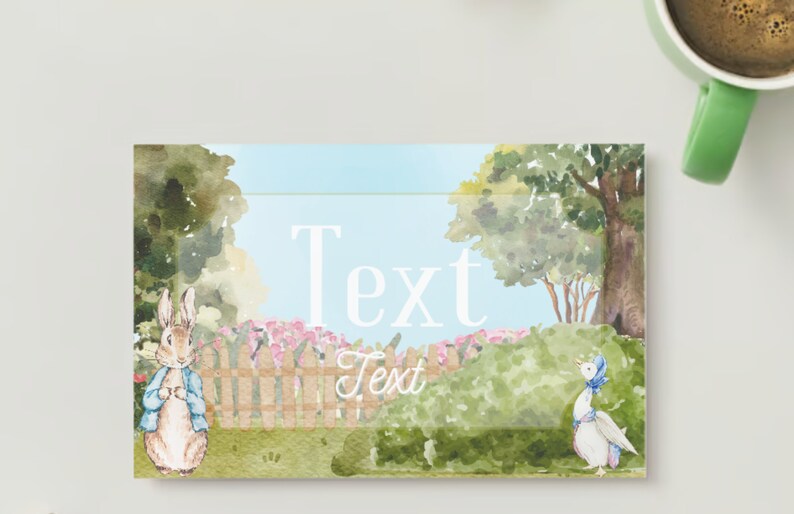 Beatrix Potter's Peter Rabbit Garden Tea Adventure Picnic Birthday ...