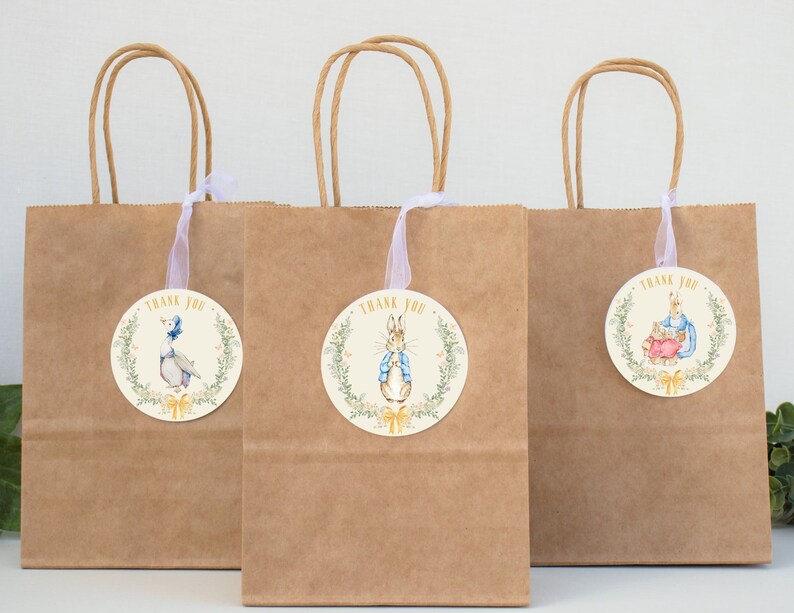 Confezione da 10 biglietti di ringraziamento con Peter Rabbit Beatrix Potter