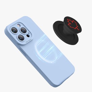 Ahornblatt Phone Grip Magnetischer Telefonständer Abnehmbarer Griff