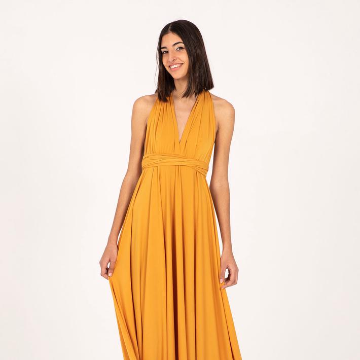 Vestido color mostaza España