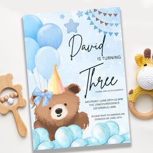 Animated Birthday eCard: Editable 5x7 Canva Template (Digital Download)