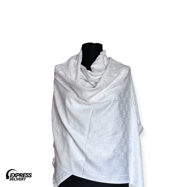 Vintage Cotton Shawl, Silk Shawl, Luxury Designers Shawl, Unisex shawl, Gift for her, Gift idea