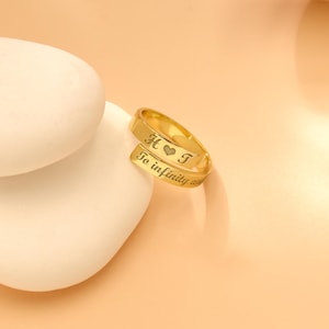 Adjustable Double Name Ring, Engraved Two Name Ring, Couple Ring, Mother Ring, Lovers Jewelry, Wedding Band, Birthday Gift