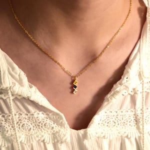 Custom Square Birthstone Necklace, Family Birthstone Necklace, Multi Birthstone Necklaces, Mothers Necklace, Grandma Christmas Gift for Her