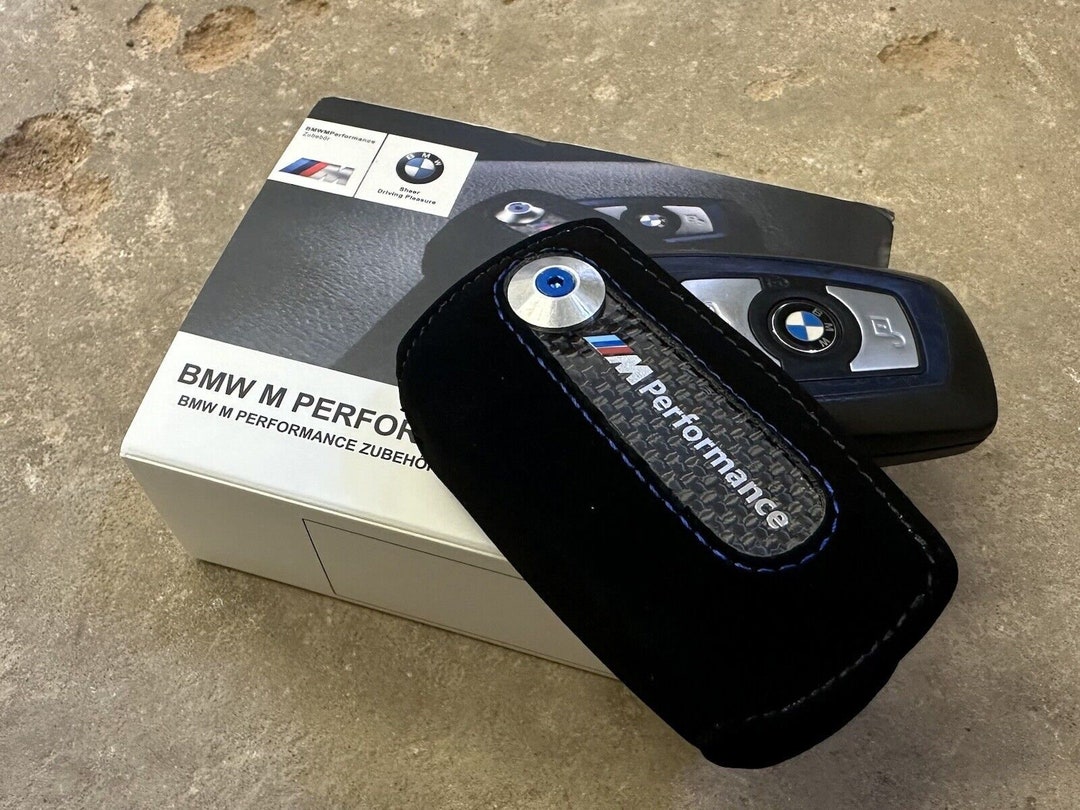 BMW M PERFORMANCE ALCANTARA Key Case Cover Custom Made High Quality - Etsy