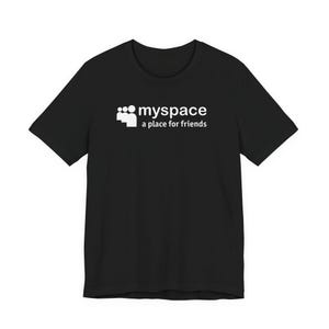 Vintage Retro Myspace Inspires Social Media Short Sleeve Tee Shirt