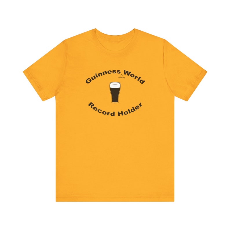 Koszulka z napisem Guinness Drinking World Recorder - Uwolnij w sobie rekordzistę! zdjęcie 5