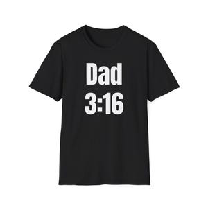 Dad 3:16 Shirt | Funny Dad Shirt | Vintage Wrestling Style Tee | 90s Dad Humor | Fatherhood Graphic T-Shirt