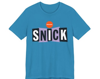90s SNICK T-Shirt: Nickelodeon Retro Tee