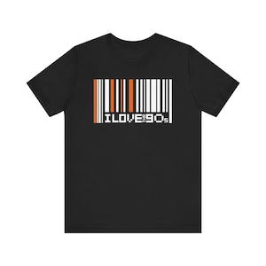 Nostalgic Fashion: Graphic 'I Love the 90's' Tee Shirt