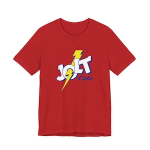 80s 90s Energy Cola Unisex Jersey Short Sleeve Tee