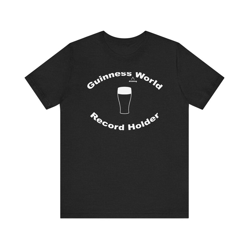 Koszulka z napisem Guinness Drinking World Recorder - Uwolnij w sobie rekordzistę! zdjęcie 4