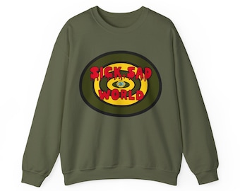 Sarcastic Style: Daria Inspired Sweatshirt - Sick Sad World Shirt
