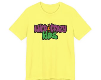Nostalgic 80's 90’s Tee - Wild and Crazy Kids TV Shirt for Retro Fans