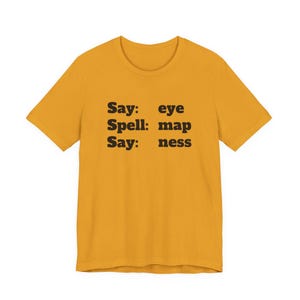 Eye Map Ness Short Sleeve Tee