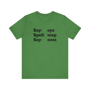 Eye Map Ness T-shirt met korte mouwen