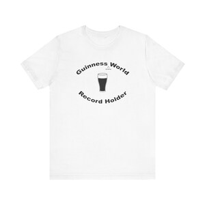 Koszulka z napisem Guinness Drinking World Recorder - Uwolnij w sobie rekordzistę! zdjęcie 2
