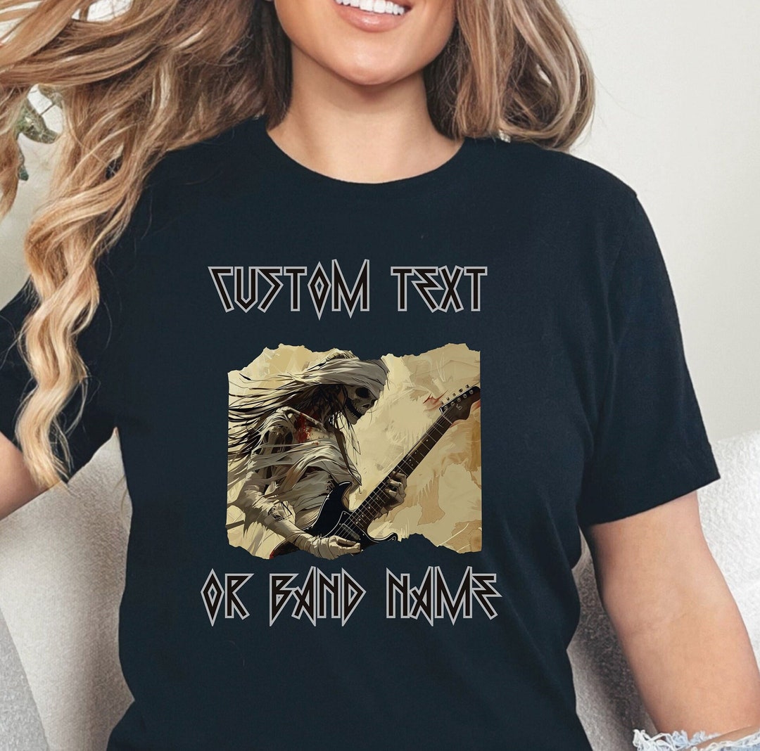 Custom Heavy Metal Band Tee, Heavy Rock, Metal T-shirt. Hard Rock, Band