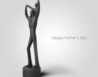Vatertag - Father‘s Day - Skulptur Statue Geschenk