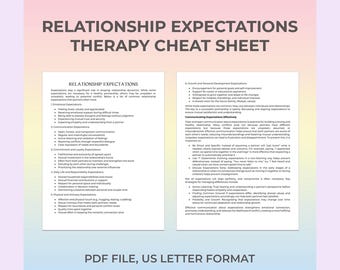 Expectativas en las relaciones, confianza, comunicación, honestidad, apoyo emocional, compromiso, objetivos compartidos, crecimiento personal, guía terapéutica