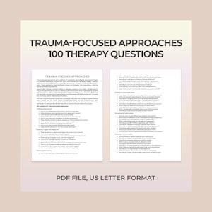 Preguntas sobre terapia centrada en el trauma, recuperación del trauma, sanación emocional, resiliencia, desencadenantes del trauma, terapia del trauma, procesamiento del trauma, seguridad