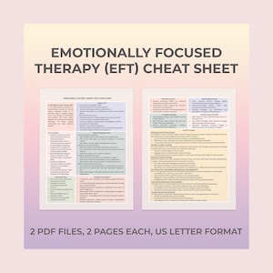 Promemoria EFT, Promemoria Terapia Emotivamente Focalizzata, Foglio di Terapia Stampabile, Foglio per Terapeuta, Aiuto per Terapeuti, Domande EFT, Obiettivi