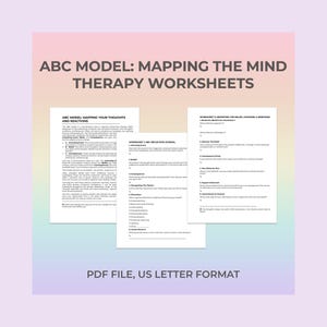 Modelo ABC, Registro de Pensamentos, Modelo Cognitivo, Auxílio à Saúde Mental, Compreensão Emocional, Consciência Comportamental, Rastreador de Crenças, Pensamento Racional