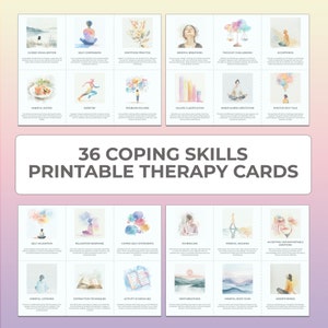 Schede di terapia delle abilità di coping, schede di terapia cognitivo comportamentale, CBT, terapia di accettazione e impegno, ACT, schede di terapia stampabili